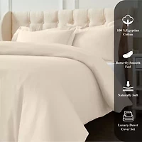 SUPERIOR® Egyptian Cotton 1200tc Premium Heavyweight Reversible Duvet Cover