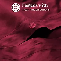 SUPERIOR® Egyptian Cotton 1200tc Premium Heavyweight Reversible Duvet Cover