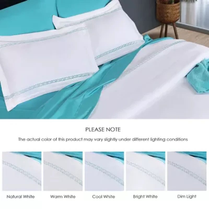 SUPERIOR® Egyptian Cotton 1000tc Luxury Heavyweight Reversible Duvet Cover