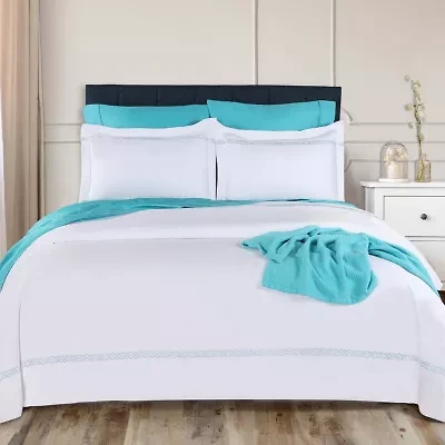 SUPERIOR® Egyptian Cotton 1000tc Luxury Heavyweight Reversible Duvet Cover