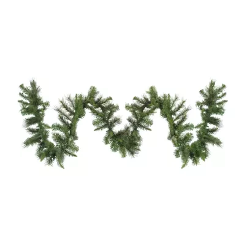 9' x 12'' Mixed Green Canyon Pine Artificial Christmas Garland - Unlit
