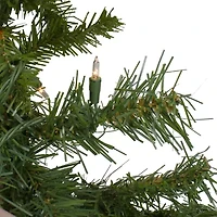 9' x 12'' Pre-Lit Dakota Red Pine Artificial Christmas Garland - Clear Dura-Lit Lights