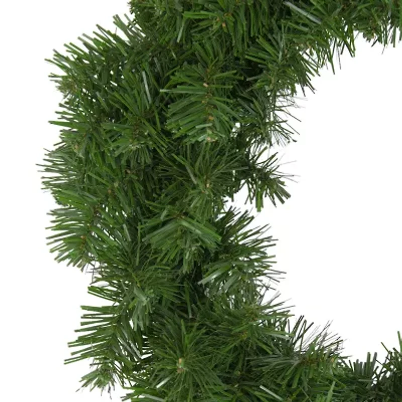 Deluxe Windsor Pine Artificial Christmas Wreath - 16-Inch Unlit