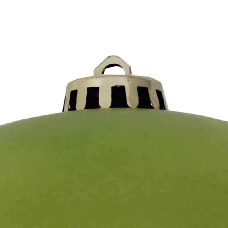 Matte Kiwi Green Shatterproof Christmas Ball Ornament 12'' (300mm)