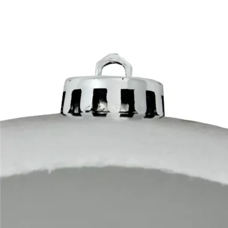 Shiny Silver Shatterproof Christmas Ball Ornament 8'' (200mm)
