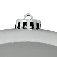 Shiny Silver Shatterproof Christmas Ball Ornament 8'' (200mm)