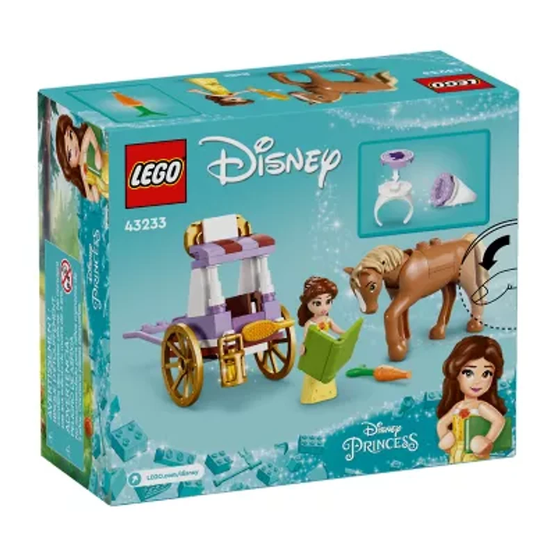 LEGO Disney Belle's Storytime Horse Carriage Building Set (62 Pieces)