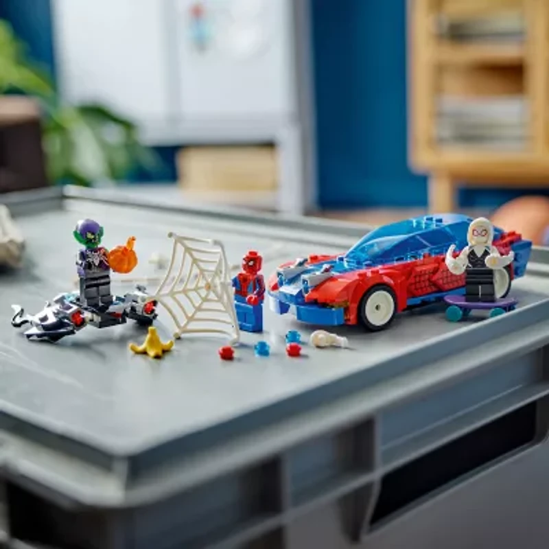 LEGO Marvel Spiderman Car Building Set (227 Pieces)