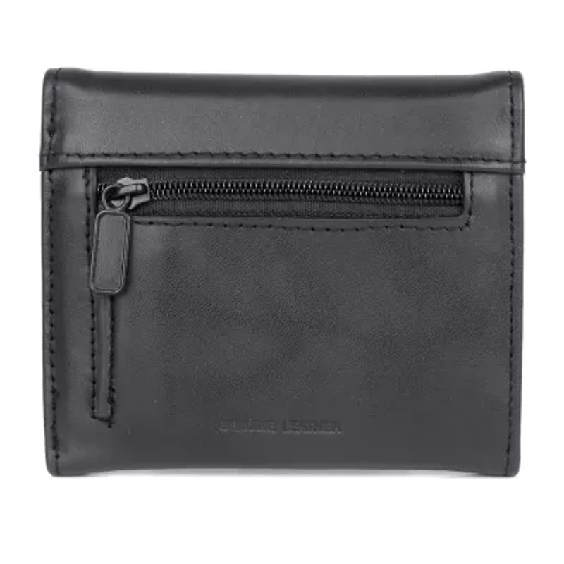 J. Buxton Womens RFID Blocking Trifold Wallet