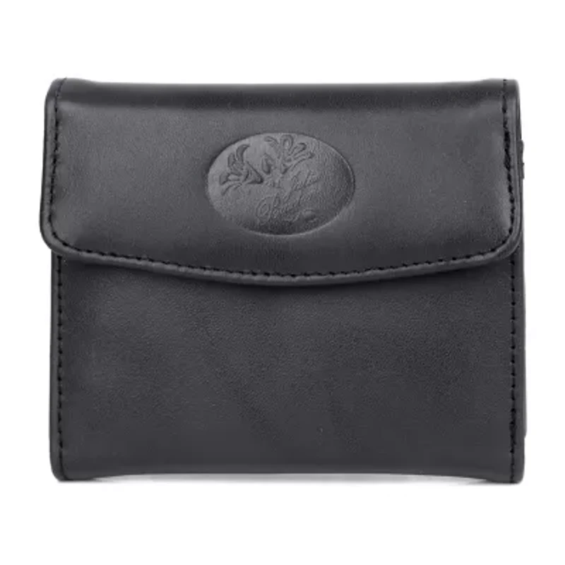 J. Buxton Womens Rfid Blocking Trifold Wallet