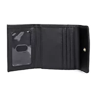 J. Buxton Womens RFID Blocking Trifold Wallet
