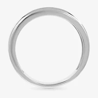 Mens 4.5MM 1/10 CT. T.W. Natural White Diamond 14K Gold Wedding Band
