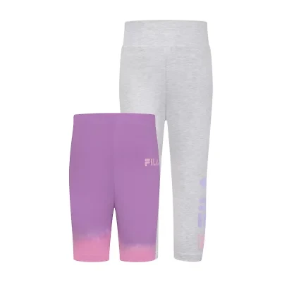 FILA Big Kid Girls 2-pc. Short Set