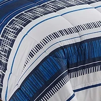 Sweet Home Collection™ Mediterranean Bed-in-A-Bag Printed Comforter Set with Bonus Pillowcases