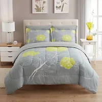 Sweet Home Collection™ Florence Bed-in-A-Bag Printed Comforter Set with Bonus Pillowcases
