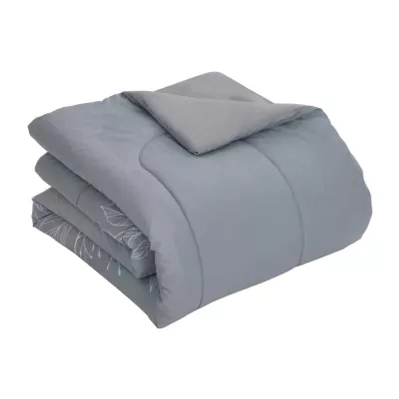 Sweet Home Collection™ Florence Bed-in-A-Bag Printed Comforter Set with Bonus Pillowcases