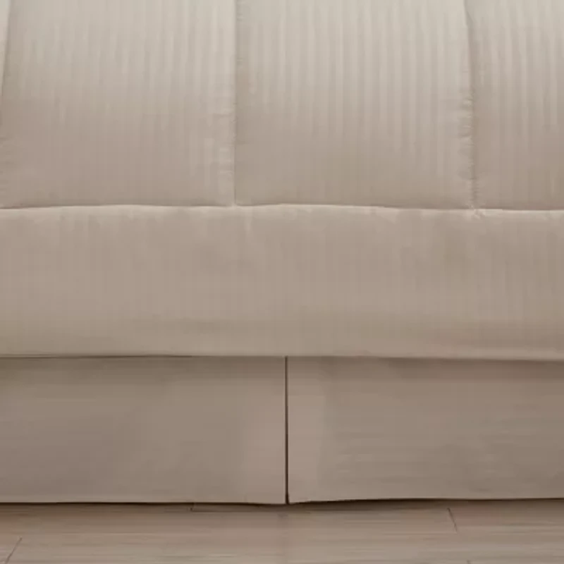 Sweet Home Collection™ Embossed Dobby Stripe Bed A Bag All Season Complete Set