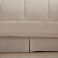 Sweet Home Collection™ Embossed Dobby Stripe Bed A Bag All Season Complete Set