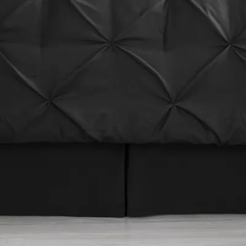 Sweet Home Collection™ Embossed Checkered Bed A Bag All Season Complete Set