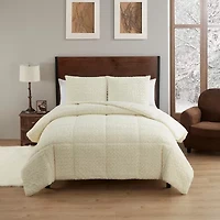 Sweet Home Collection™ Animal Faux Fur Ultra Soft Comforter Set with Shams