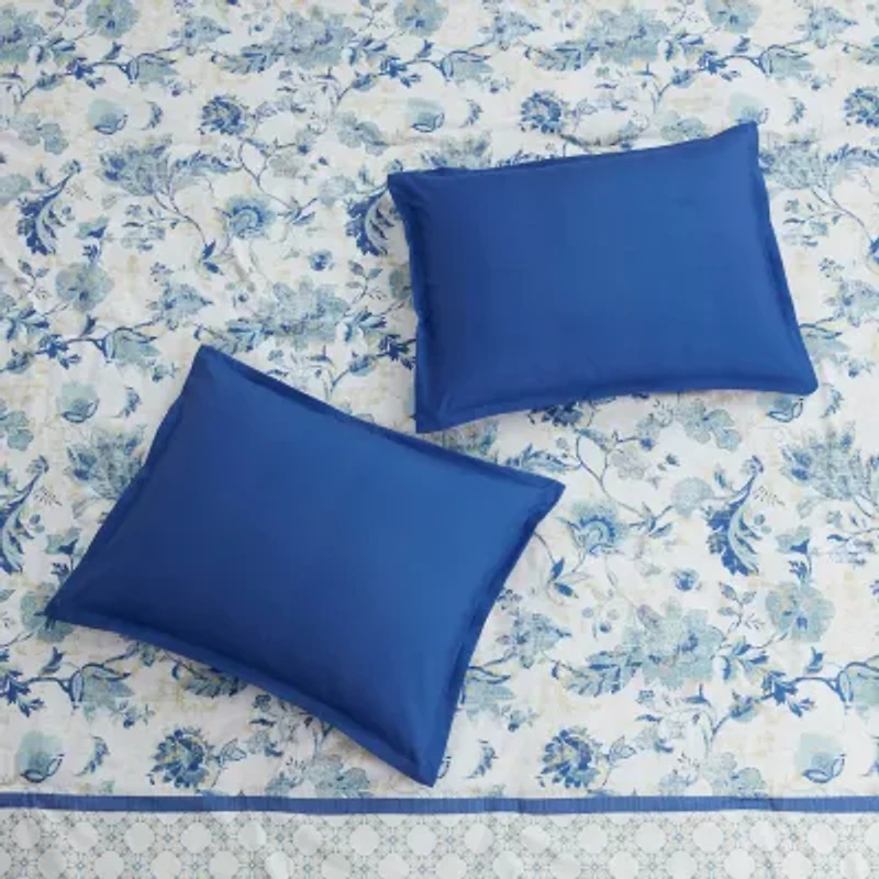 Sweet Home Collection™ Margolis Floral Printed Comforter Set with Bonus Pillowcases