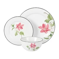 Martha Stewart Botanical Garden 12-pc. Ceramic Dinnerware Set