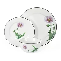 Martha Stewart Botanical Garden 12-pc. Ceramic Dinnerware Set