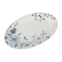 Martha Stewart Empress Bouquet 17-inch Fine Ceramic Serving Platter