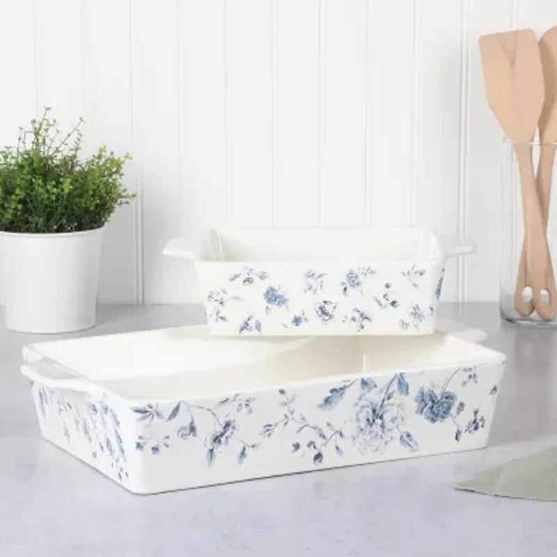 Martha Stewart Empress Bouquet 2-pc. Bakeware Set