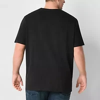 mutual weave Mens Crew Neck Short Sleeve Big and Tall T-Shirt