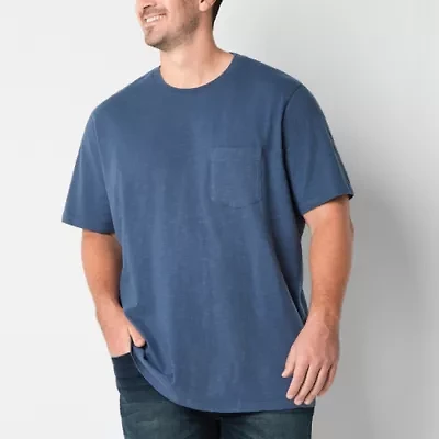mutual weave Mens Crew Neck Short Sleeve Big and Tall T-Shirt