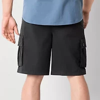 Arizona Mens 10" Mid Rise Big and Tall Jogger Short