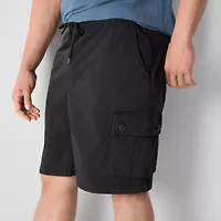 Arizona Mens 10" Mid Rise Big and Tall Jogger Short