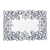 Homewear Olean Scroll Embroidered Placemat