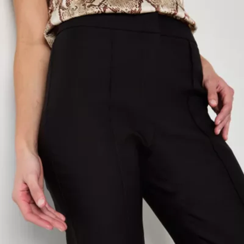 Worthington Womens Slim High Rise Pant