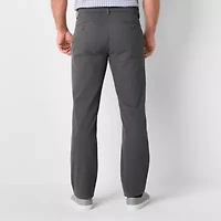 St. John's Bay Stretch Chino Mens Straight Fit Flat Front Pant