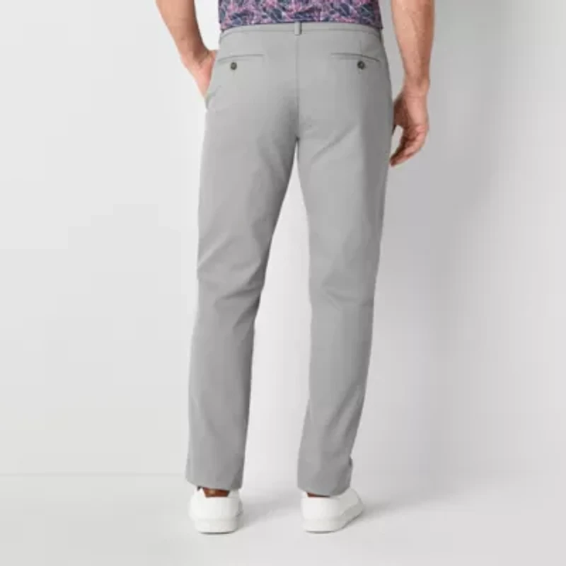 St. John's Bay Stretch Chino Mens Slim Fit Flat Front Pant