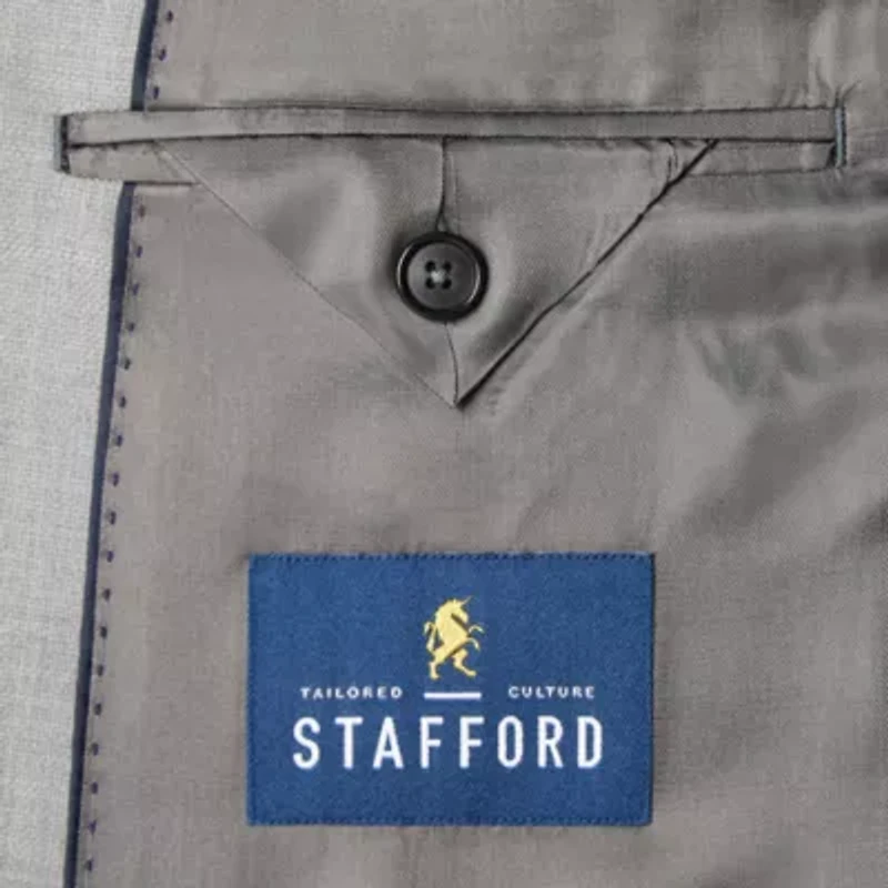 Stafford Hopsack Mens Classic Fit Sport Coat