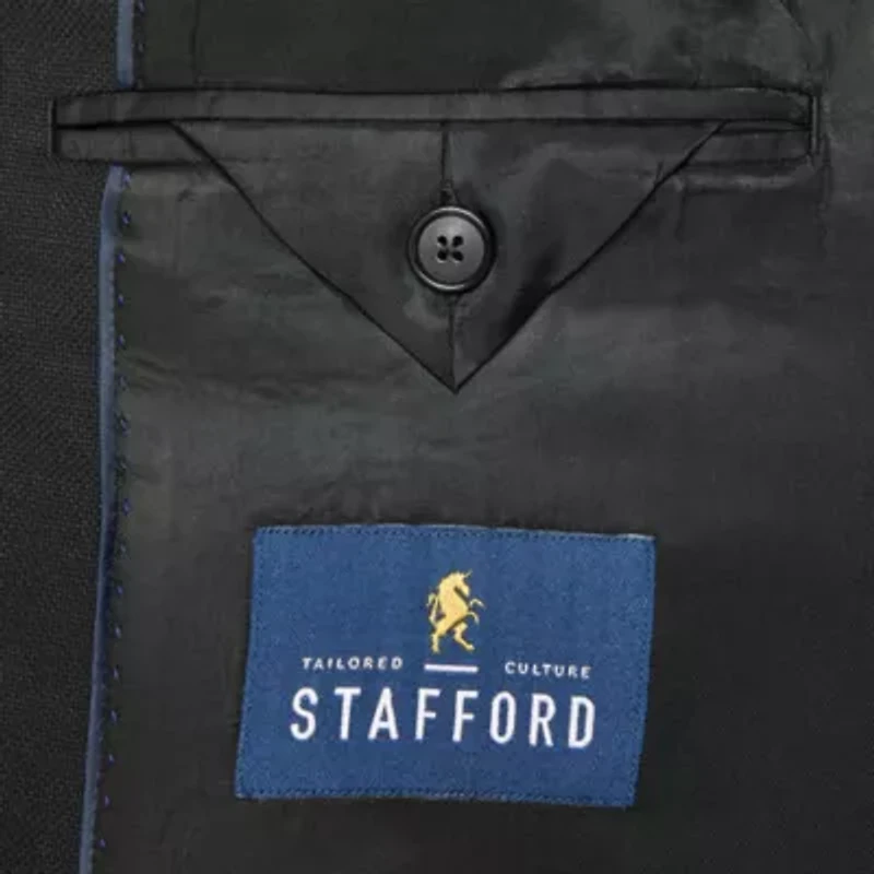 Stafford Hopsack Mens Classic Fit Sport Coat
