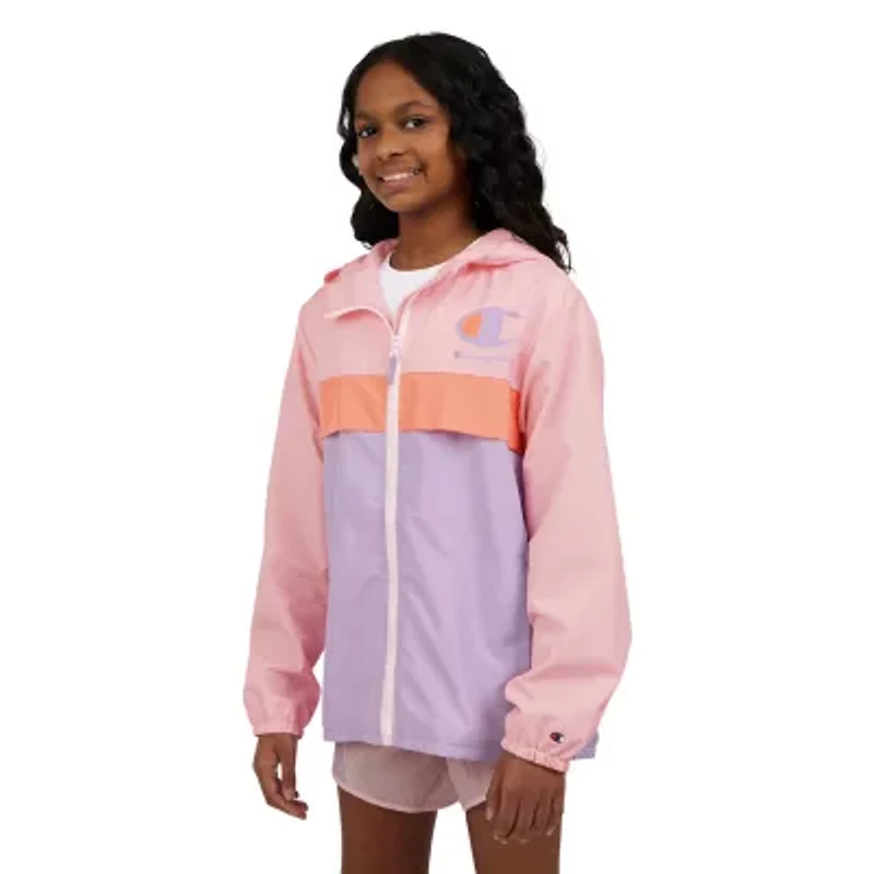 Champion Big Kid Girls Lightweight Windbreaker