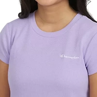 Champion Big Kid Girls Crew Neck Short Sleeve Active T-Shirt