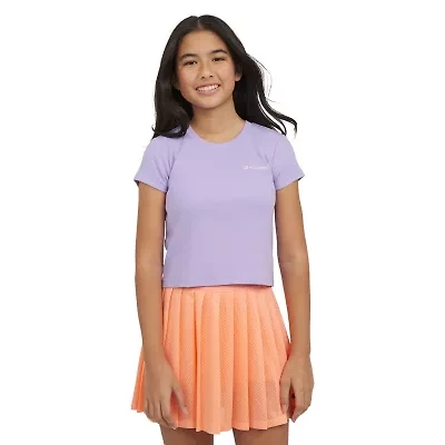 Champion Big Kid Girls Crew Neck Short Sleeve Active T-Shirt