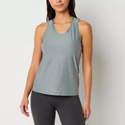 Xersion Womens U Neck Sleeveless Performance Tank Top Tall