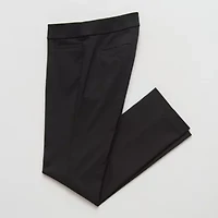 Liz Claiborne Lisa Womens Adaptive Seated Wear Straight Mid Rise Pull-On Pant