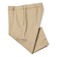 St. John's Bay Womens Seated Wear Straight Mid Rise Plus Capri Pant