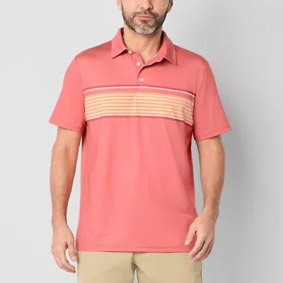 St. John's Bay Performance Mens Classic Fit Short Sleeve Polo Shirt