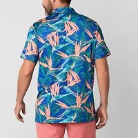 St. John's Bay Performance Mens Classic Fit Short Sleeve Polo Shirt