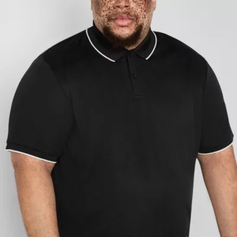 Stylus Tipped Big and Tall Mens Regular Fit Short Sleeve Polo Shirt