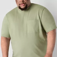 Stylus Mens Crew Neck Short Sleeve Big and Tall T-Shirt