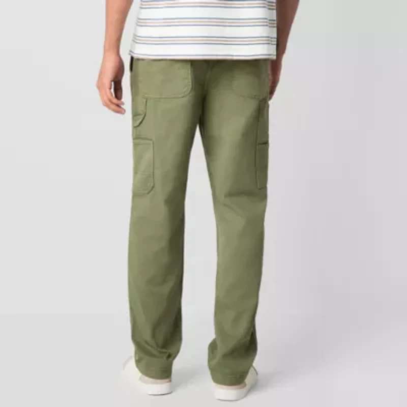 Arizona Mens Straight Fit Pull-On Pant